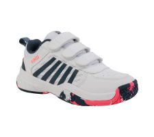 Teniso batai vaik. K-SWISS COURT EXPRESS 2 STRAP white/stargazer EU28, EU28