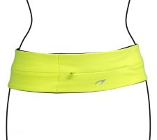 Sports Belt AVENTO 21PR L Fluorescent yellow/Black/Silver