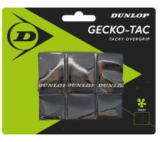 Teniso raketės apvija overgrip DUNLOP GECKO TAC, juoda