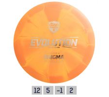 Discgolf DISCMANIA Distance Distance Driver Lux Vapor ENIGMA Evolution Orange 12/5/-1/2