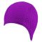 Swim cap suaugusiam BECO BUBBLE 7300 77 rubber lilac for adult Violetinė Swim cap suaugusiam BECO BUBBLE 7300 77 rubber lilac for adult