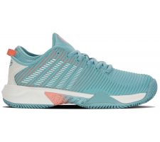 Tennis shoes for ladies K-SWISS HYPERCOURT, SUPREME HB blue/pink EU38