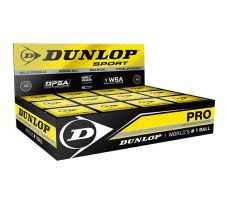 Squash ball Dunlop PRO WHITE WSF/PSA 12-box