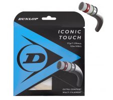 Stygos teniso raketei DUNLOP ICONIC TOUCH 17g/1.30mm 12m