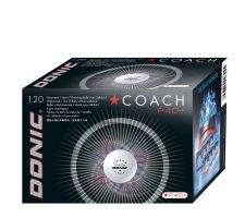 Table tennis ball DONIC P40+ Coach 1star 120pcs White