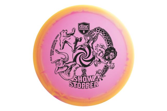 Discgolf DISCMANIA Fairway Driver C-LINE Glow Horizon FD - Show Stopper 2 Pink/Yellow 7/6/0/1 Discgolf DISCMANIA Fairway Driver C-LINE Glow Horizon FD - Show Stopper 2 Pink/Yellow 7/6/0/1