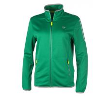 Knitted jacket for girls DUNLOP Club 164cm, green