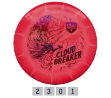 Discgolf DISCMANIA Putter LUX VAPOR Cloud Breaker April Jewels Blue/White 2/3/0/1