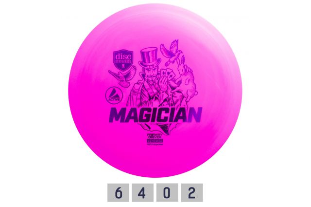 Discgolf DISCMANIA Fairway Driver MAGICIAN Active Pink 6/4/0/2 Discgolf DISCMANIA Fairway Driver MAGICIAN Active Pink 6/4/0/2