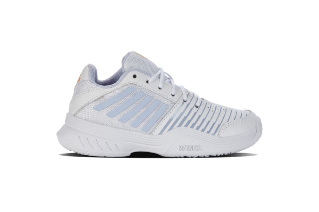 Teniso batai vaik. K-SWISS COURT EXPRESS OMNI white Balta/sidabrinė EU33,5