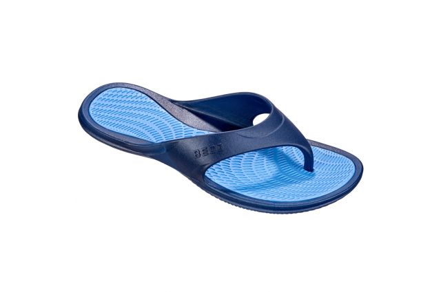 Slippers unisex BECO 90629 76 size 45 blue Slippers unisex BECO 90629 76 size 45 blue