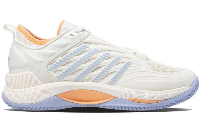 Tennis shoes for ladies K-SWISS HYPERCOURT SUPREME 2 HB white/heather/peach EU39 Tennis shoes for ladies K-SWISS HYPERCOURT SUPREME 2 HB white/heather/peach EU39