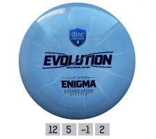 Discgolf DISCMANIA Distance Distance Driver Lux Vapor ENIGMA Evolution Blue 12/5/-1/2