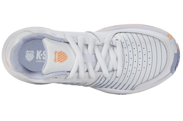 Teniso batai vaik. K-SWISS COURT EXPRESS OMNI white/heather