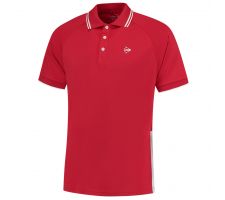 T-shirt for men DUNLOP Club Polo M white/red