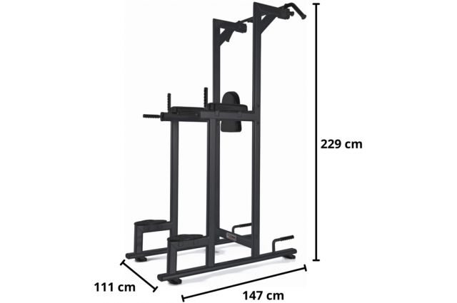 Jėgos treniruoklis TOORX CHIN/DIP/LEG RAISE WBX-2800 Professional black Jėgos treniruoklis TOORX CHIN/DIP/LEG RAISE WBX-2800 Professional black