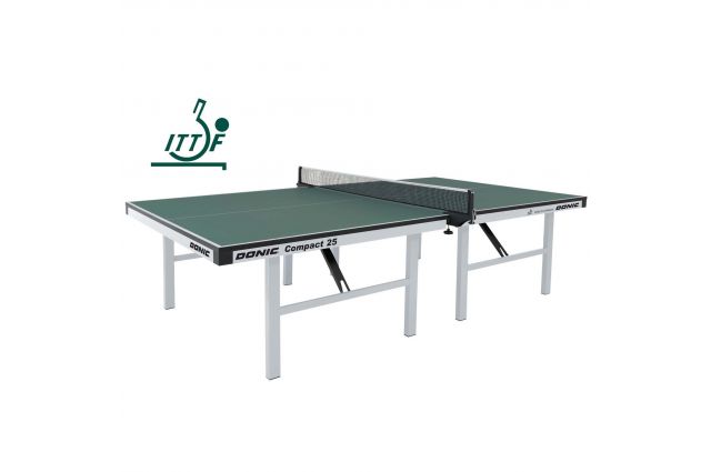 Teniso stalas DONIC Compact 25 Indoor  ITTF Teniso stalas DONIC Compact 25 Indoor  ITTF