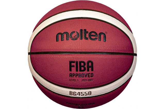 Basketball ball competition MOLTEN B7G4550 FIBA composite leather size 7 Basketball ball competition MOLTEN B7G4550 FIBA composite leather size 7