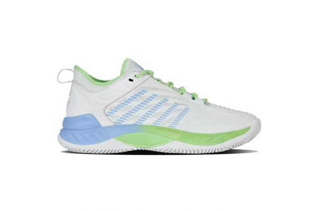 Teniso batai mot. K-SWISS HYPERCOURT SUPREME 2 CLAY white/green EU38