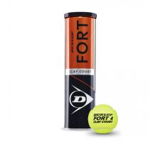 Lauko teniso kamuoliukai DUNLOP FORT CLAY COURT 4vnt