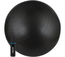 Gym Ball AVENTO 42OD 65cm +pomp Black