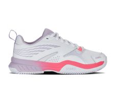 Teniso batai mot. K-SWISS SPEEDEX CLAY white/orchid petal, EU39