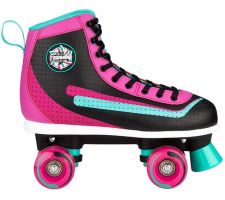 Skates NIJDAM 52RF 36 Black/Emerald/Magenta