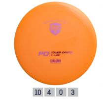 Discgolf DISCMANIA Distance Driver S-LINE PD orange 10/4/0/3