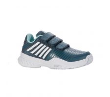 Teniso batai vaik. K-SWISS COURT EXPRESS STRAP OMNI indteal/white, EU30