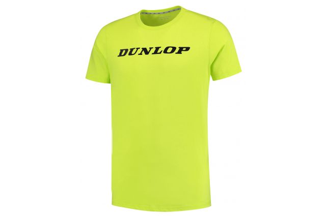 T-shirt DUNLOP ESSENTIAL L bright yellow Geltona T-shirt DUNLOP ESSENTIAL L bright yellow