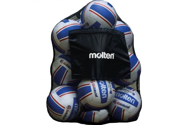 Ball bag MOLTEN SPB for 10 balls black Ball bag MOLTEN SPB for 10 balls black