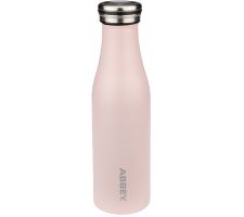 Thermo drinking bottle ABBEY 21WZ ZRZ 450ml Light Pink/Silver