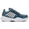 Tennis shoes for kids K-SWISS COURT EXPRESS STRAP OMNI indteal/white EU35