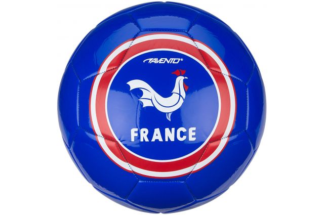 Street football ball AVENTO 16XO Glossy World Soccer Cobalt blue/Red/White Street football ball AVENTO 16XO Glossy World Soccer Cobalt blue/Red/White