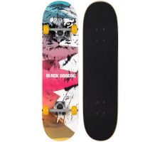 Skateboard BLACK DRAGON NATIVES 52NS White/Yellow