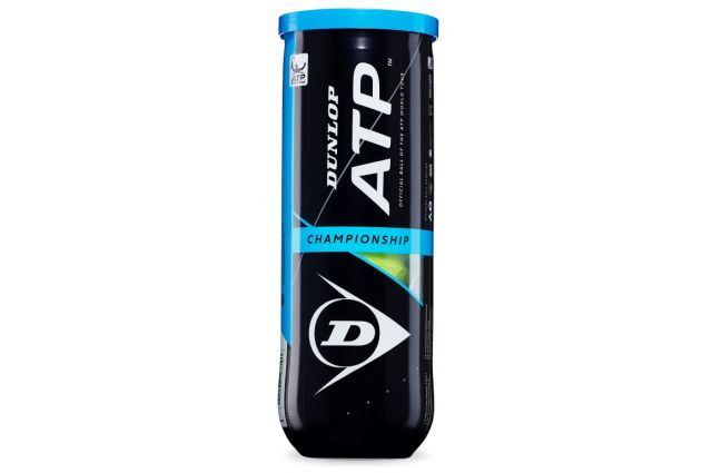 Tennis balls Dunlop ATP CHAMPIONSHIP LowerMid 3-tube ITF Tennis balls Dunlop ATP CHAMPIONSHIP LowerMid 3-tube ITF