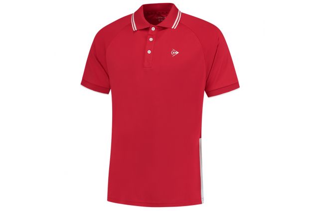 T-shirt for men DUNLOP Club Polo M white/red T-shirt for men DUNLOP Club Polo M white/red