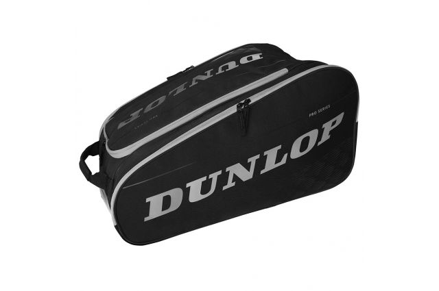 Padel Bag DUNLOP PALETERO PRO SERIES Thermo black/silver Padel Bag DUNLOP PALETERO PRO SERIES Thermo black/silver