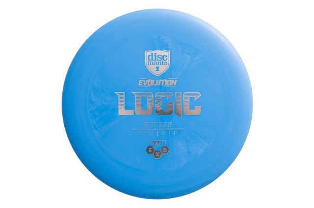 Discgolf DISCMANIA Putter SOFT EXO LOGIC Evolution Blue 3/3/0/1 Discgolf DISCMANIA Putter SOFT EXO LOGIC Evolution Blue 3/3/0/1