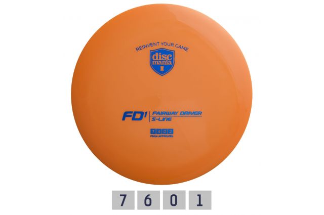 Discgolf DISCMANIA Fairway Driver S-LINE FD1 Orange 7/4/0/2 Discgolf DISCMANIA Fairway Driver S-LINE FD1 Orange 7/4/0/2