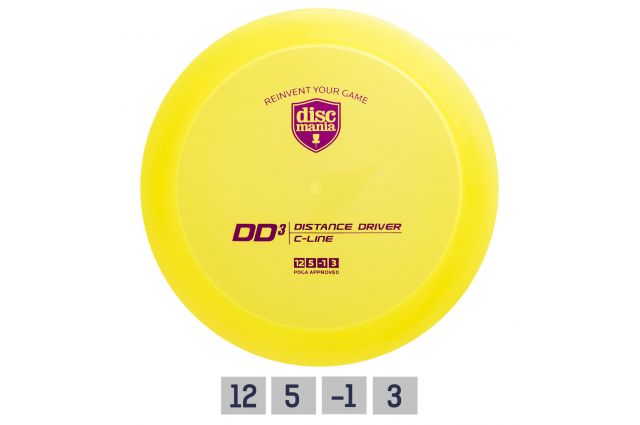 Diskgolfo diskas DISCMANIA C-LINE DD3 Diskgolfo diskas DISCMANIA C-LINE DD3