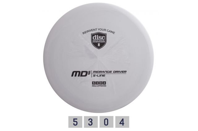 Diskgolfo diskas DISCMANIA S-LINE MD5 Diskgolfo diskas DISCMANIA S-LINE MD5