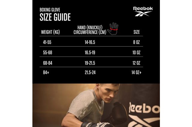 Bokso pirštinės REEBOK RSCB-11117GB-12 12oz Bokso pirštinės REEBOK RSCB-11117GB-12 12oz