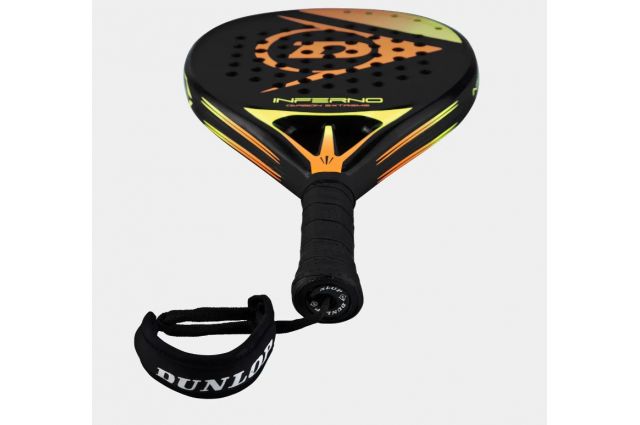 Padel bat Dunlop INFERNO CARBON EXTREME 370g Padel bat Dunlop INFERNO CARBON EXTREME 370g