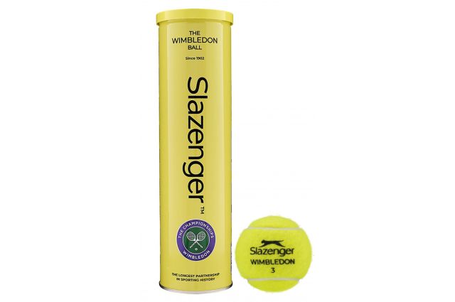 Tennis balls SLAZENGER WIMBLEDON 4-tin Tennis balls SLAZENGER WIMBLEDON 4-tin