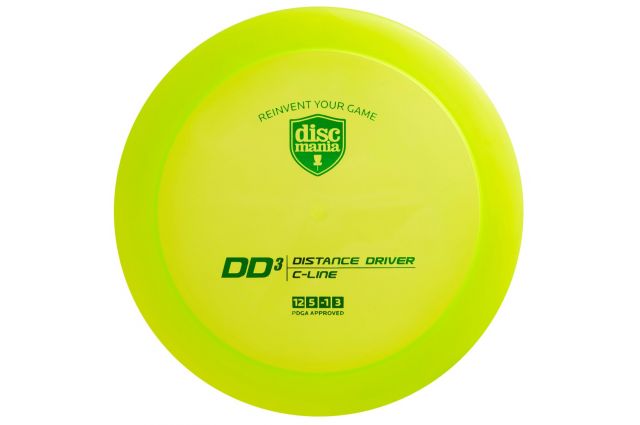 Discgolf DISCMANIA Distance Driver C-LINE DD3 Green 12/5/-1/3 Discgolf DISCMANIA Distance Driver C-LINE DD3 Green 12/5/-1/3