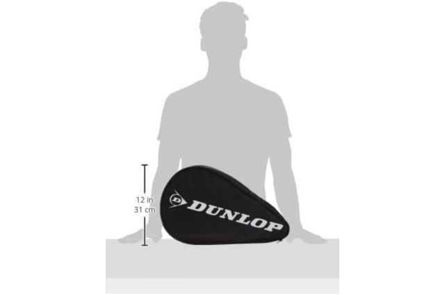 Padel raketės dėklas DUNLOP black Padel raketės dėklas DUNLOP black