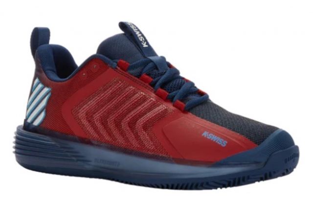 Tennis shoes for men K-SWISS ULTRASHOT 3 HB blue/red EU44 Tennis shoes for men K-SWISS ULTRASHOT 3 HB blue/red EU44