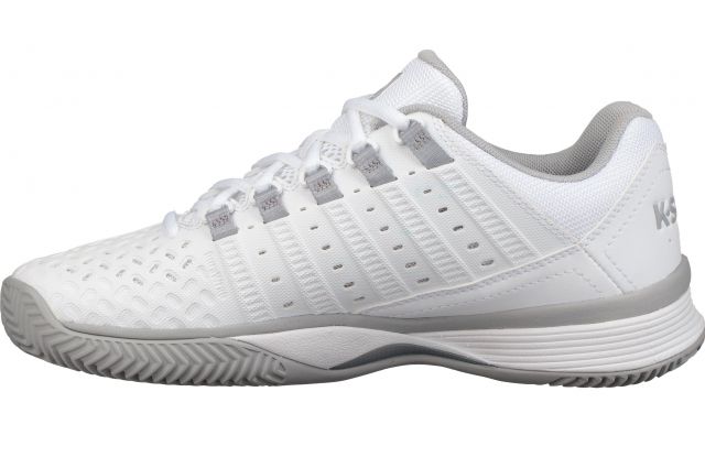 Tennis shoes for ladies K-SWISS HYPERMATCH HB white/grey EU37 Tennis shoes for ladies K-SWISS HYPERMATCH HB white/grey EU37