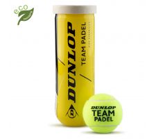 Padel tennis balls Dunlop TEAM PADEL 3 pet